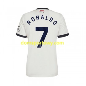 Koszulka Manchester United Cristiano Ronaldo 7 Trzeci Koszulki Piłkarskie 2024-2025 Krótki Rękaw
